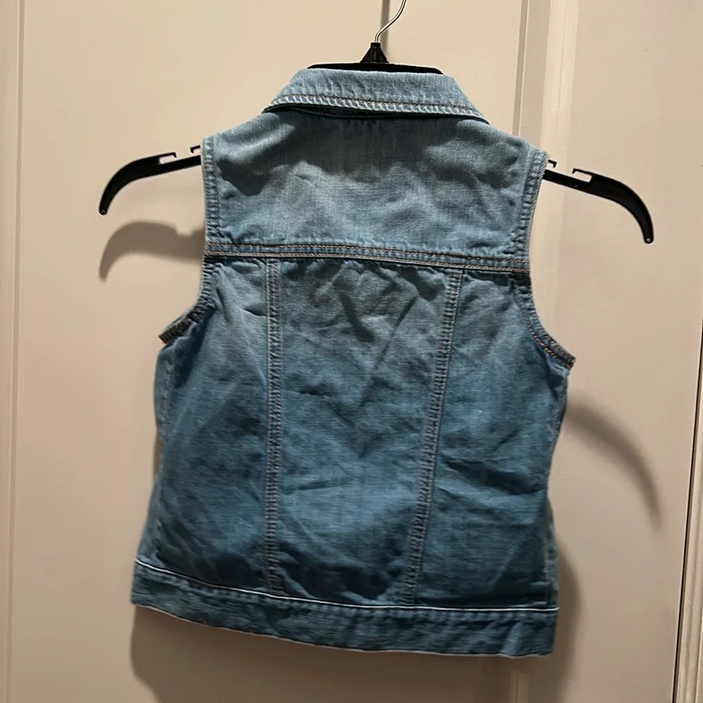 GAP Kids Girls Denim Vest M